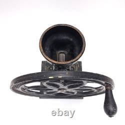 Vintage Coffee Mill Grain Grinder Antique Cast Iron Enterprise Mfg #50 Grist