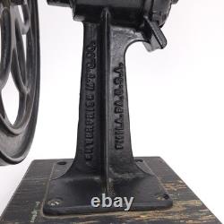 Vintage Coffee Mill Grain Grinder Antique Cast Iron Enterprise Mfg #50 Grist