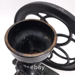 Vintage Coffee Mill Grain Grinder Antique Cast Iron Enterprise Mfg #50 Grist