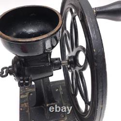 Vintage Coffee Mill Grain Grinder Antique Cast Iron Enterprise Mfg #50 Grist