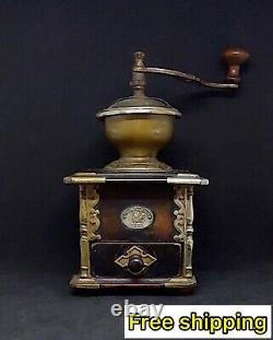 Vintage Collectible Coffee Grinder Rare Germany Kissing and Mollmann 1910-1920