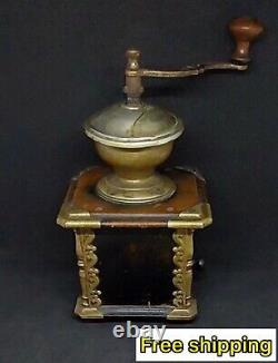 Vintage Collectible Coffee Grinder Rare Germany Kissing and Mollmann 1910-1920