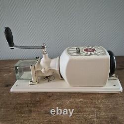 Vintage D. E. DOUWE EGBERTS Wall mounted Coffee Mill Grinder Moulin cafe Koffie