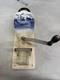 Vintage Dutch Blue& White Porcelain Wall Coffee Grinder. By CI #2904. Germany