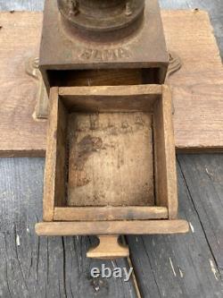 Vintage Elma Cast Iron Table Top Coffee Grinder