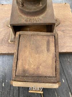 Vintage Elma Cast Iron Table Top Coffee Grinder