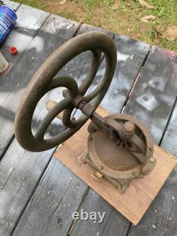 Vintage Elma Cast Iron Table Top Coffee Grinder