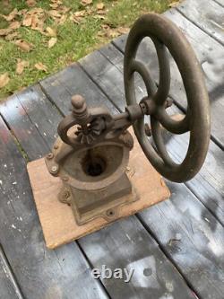 Vintage Elma Cast Iron Table Top Coffee Grinder