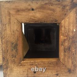 Vintage Elma Coffee Grinder All Metal with Wood Base Made in Spain