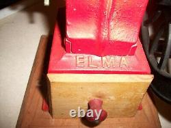 Vintage Elma Coffee Grinder MILL In Very Good Cond