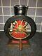 Vintage Elma cast iron wheel crank coffee mill grinder