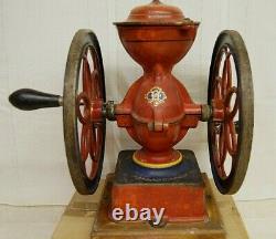 Vintage Enterprise 2215 Coffee Grinder Mill countertop No. 3 1898