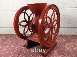 Vintage Enterprise Philadelphia cast iron MANUAL coffee grinder Grinding