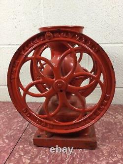 Vintage Enterprise Philadelphia cast iron MANUAL coffee grinder Grinding