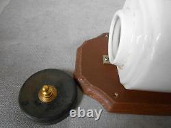 Vintage French Wall CERAMIC COFFEE GRINDER MILL