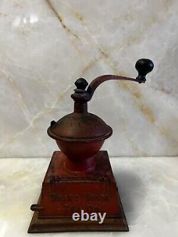 Vintage Grismold Grand Union Tea Co. Iron Coffee Grinder