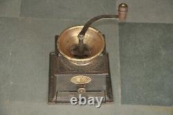 Vintage Iron Solid Coffee Clark & Co. Mark Grinder Machine