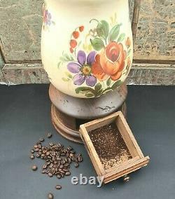 Vintage Italian Coffee Grinder Mill Moulin cafe Molinillo caffe c1960