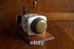Vintage Java Wall Mount Coffee Grinder Mill from Germany in Mint Condition