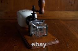 Vintage Java Wall Mount Coffee Grinder Mill from Germany in Mint Condition