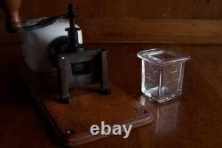 Vintage Java Wall Mount Coffee Grinder Mill from Germany in Mint Condition