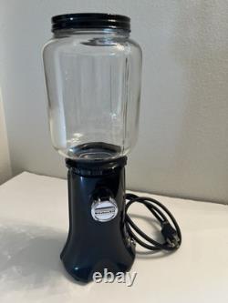 Vintage KItchenaid a-9 Kcg 200 Free Ship Burr Coffee Grinder Black Great Cond