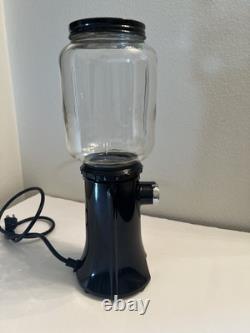 Vintage KItchenaid a-9 Kcg 200 Free Ship Burr Coffee Grinder Black Great Cond