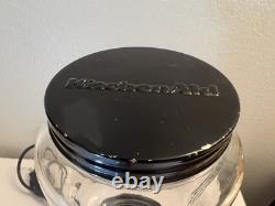 Vintage KItchenaid a-9 Kcg 200 Free Ship Burr Coffee Grinder Black Great Cond