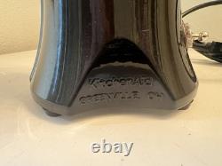 Vintage KItchenaid a-9 Kcg 200 Free Ship Burr Coffee Grinder Black Great Cond