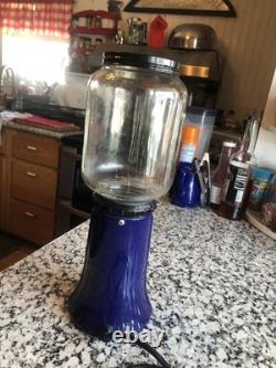 Vintage KItchenaid a-9 Kcg 200 Purple Burr Coffee Grinder RareWorks Great