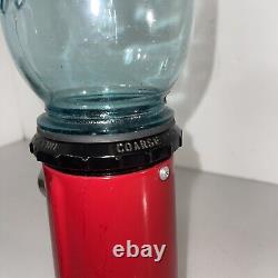 Vintage KitchenAid A 9 Coffee Mill Grinder Model # KCG200 Empire RED