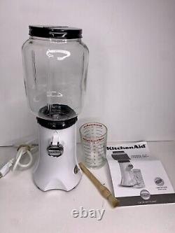 Vintage KitchenAid A9 Coffee Mill Grinder Measuring Cup Glass Brush