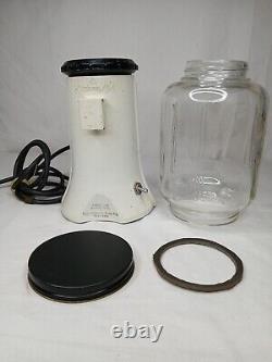 Vintage KitchenAid HOBART Coffee Mill Grinder A-9 WORKS Original Jar & Lid