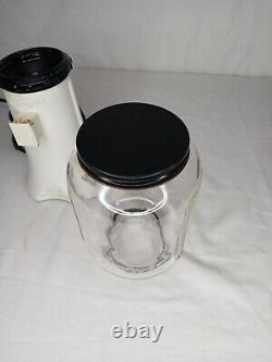 Vintage KitchenAid HOBART Coffee Mill Grinder A-9 WORKS Original Jar & Lid