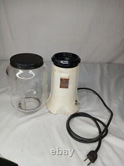 Vintage KitchenAid HOBART Coffee Mill Grinder Model A-9 WORKS Original Jar & Lid