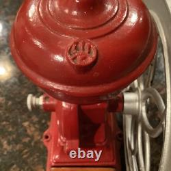 Vintage LIE PATENTADO Coffee Grinder Mill Cast-Iron RED
