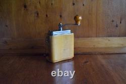 Vintage Lehnartz Coffee Grinder Mill made in Germany Beautiful Design and Patina
