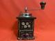 Vintage Old Wooden Coffee Grinder MILL Germany Hand Winding Hand Painted