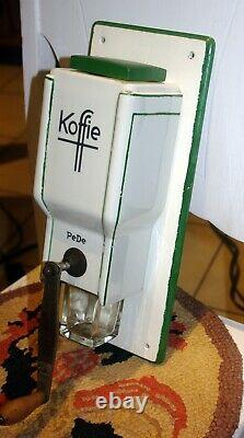 Vintage Pede European Ceramic Coffee Grinder / MILL Complete