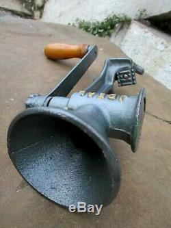 Vintage Rare French Jdeal Hand Crank Coffee Grinder Mill Cast Iron to Table Fix