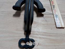 Vintage S. H. Co. Koffee Krusher St. Loius, Mo. Cast Iron Coffee Grinder Rare