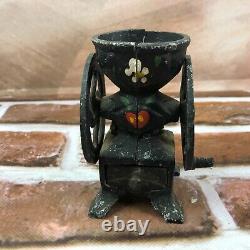 Vintage Small Mini Coffee Grinder Decorative black mill