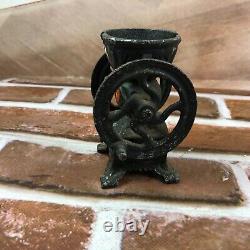 Vintage Small Mini Coffee Grinder Decorative black mill