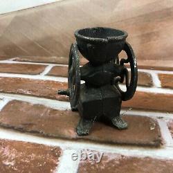 Vintage Small Mini Coffee Grinder Decorative black mill