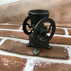 Vintage Small Mini Coffee Grinder Decorative black mill