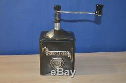 Vintage Soviet mechanical coffee grinder. Original. USSR