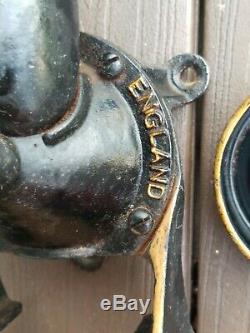 Vintage Spong & C. Ltd Hand Crank No. 2 Coffee Grinder Mill Made In England