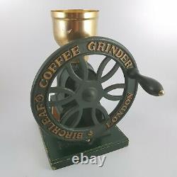 Vintage Style Birchleaf Coffee Grinder London Cast Iron Design Reg No 2063773