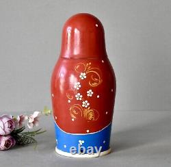 Vintage USSR Coffee Grinder Matryoshka Soviet Coffee Mill Home Decor