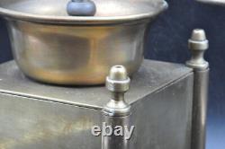 Vintage Unique Piece Handmade Coffee Mill In Brass